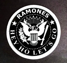 RAMONES - Die Cut Sticker Decal Music Band Rock Punk The Ramones picture