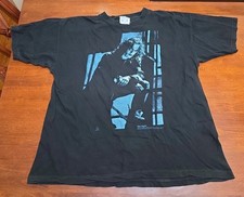 Vintage 1995 The Crow Movie Promo Shirt Size Large Brandon Lee Portrait picture