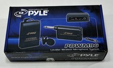 Pyle Pro Lavalier Wireless Microphone System - PDWM96 - New Sealed picture