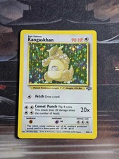 Kangaskhan 5/64 Rare Jungle Pokemon Unlimited Holo Heavily Played picture