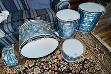 Ludwig WFL 1950s/1960s Vintage drum kit Sky Blue Pearl picture