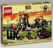 Lego Bull's Attack 6096 Knight's Kingdom 100% Complete Set 313 Pieces 4 Figures picture