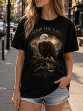 Jackie The Eagle Memorial Shirt, Bald Eagle Tribute Tee, Eagle Lover Gift picture