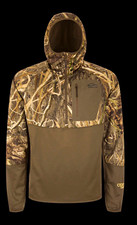 Drake MST Offset 2.0 Half Zip Hoodie Men’s XL Brown Camo Fleece picture