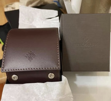 New 2025 Authentic Patek Philippe Dark Brown Travel Case – Watch Carry Box picture