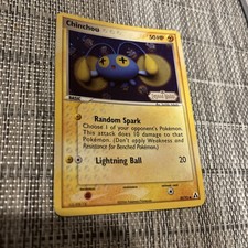🌕2006 Pokemon w/ Swirl- Chinchou Legend Maker 50/92 Reverse Holo Stamped NM🌕 picture