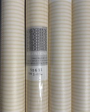 4 Vintage Clarence House Wallcoverings Yellow Stripe 50631 Wallpaper CottageCore picture