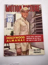 February 1943 Motion Picture Magazine Lieutenant Clark Gable Cover #10 picture