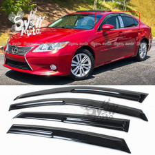 FOR 2013-2018 LEXUS ES350 ES300h JDM 3D WAVY MUGEN STYLE WINDOW VISOR RAIN GUARD picture
