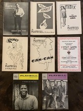 1950s Broadway Playbills 🎭 A Raisin in the Sun, Inherit the Wind, More VG-EX picture