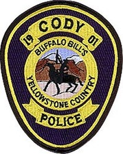 Cody Wyoming Police Patch Collectible New picture