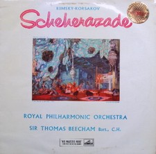 ASD251 Rimsky-Korsakov, Royal Phil., Beecham - Scheherazade white/gold 1958 picture