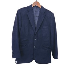 Q Clothier Custom Blazer 42R Navy Blue Loro Piana Superfine Wool Sport Coat picture