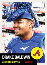 2025 Topps Living Set 870 Drake Baldwin Atlanta Braves RC picture