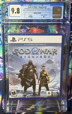 2022 PS5 GOD OF WAR RAGNAROK 1st PRINT Launch Edition CGC Graded 9.8 A++ Seal picture