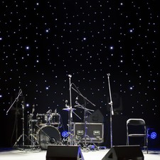 DMX512 LED Star Stage Backdrop LED Star Curtain Background Starry Sky Background picture