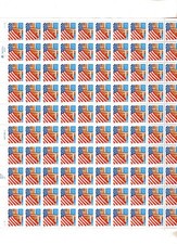 U.S. DEFINITIVE SHEET OF 100 SCOTT#2897 1995 32ct FLAG OVER PORCH MNH P#S11111 picture