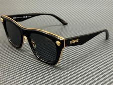 VERSACE VE2272 GB1 81 Black Grey Polarized Men's 53 mm Sunglasses picture