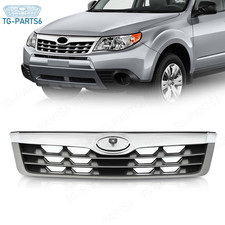 For 2011 2012 2013 Subaru Forester 91121SC040 Chrome Front Upper Bumper Grille picture