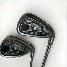 Callaway X20 X-20 Iron set 2pcs 6 Iron & SW Steelhead Steel Shaft CL picture