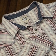 Moonshine Spirit Mens XL Western Snap Up Shirt Plaid Long Sleeve Cowboy Casual picture