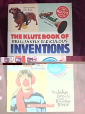 The Klutz Book of Brilliantly Ridiculous Inventions (Klutz Books) - GOOD picture