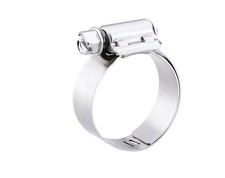 Breeze Liner Stainless Hose Clamp, SAE Size 10, 9/16