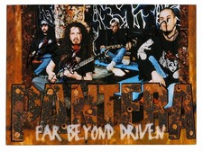Pantera Group Signed Auto 1994 Original Tour Program All 4 Members JSA Beckett picture