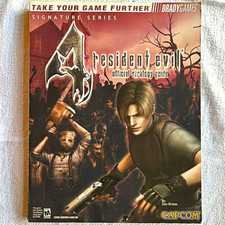 BradyGames Resident Evil 4 Official Strategy Guide Signature Series Poster 2005 picture