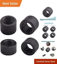 Versatile 4 Pack Steel Thread Protectors - Secure Protection for Your Firearms picture