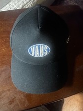 Vans black snapback cap NWOT picture