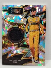 Christopher Bell SP Sparks Silver Ice Prizm 2025 Panini Select Racing Nascar picture