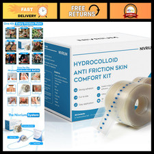 Hydrocolloid Skin Comfort Kit - Anti-Friction Barrier Tape Roll & Seam Tape, 2in picture