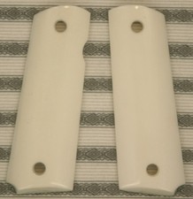  Colt 1911 Full size grips Genuine Real Buffalo Bone Smooth picture