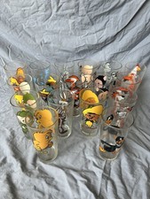 Vintage 1973 Pepsi Collector Series Looney Tunes Glasses Lot of 17 Warner Bros picture