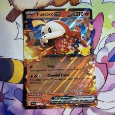Fuecoco ex 015/128 Holo Double Rare ME: 30th Celebration Pokemon Near Mint picture