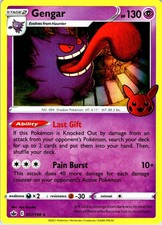Gengar 057/198 Holo Promo Trick or Trade BOOster Pokemon Near Mint picture
