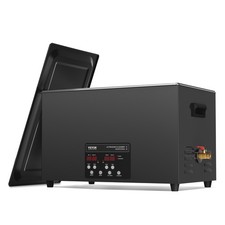 VEVOR Ultrasonic Cleaner 30L Cleaning Machine with Timer Heater & Basket 600W picture