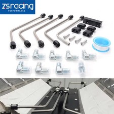 Complete Stainless Steel Coolant Crossover Steam Vent Kit for LS1 LS2 LS3 LS6 picture