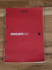 GENUINE DUCATI FACTORY ISSUE WORKSHOP MANUAL PAPER ORIGINAL NOT REPRINT 996 2000 picture