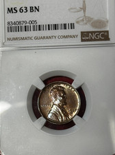 1927 D  1C Lincoln Wheat Back CENT UNCIRCULATED NGC MS 63 BN Premium+++ picture