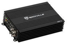 Rockville RDF-3 1600W Peak 400w RMS 4-Channel Car Amplifier, Compact, Efficient picture
