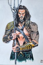 Aquaman: King Of Atlantis. DC comics and Justice League Hero picture