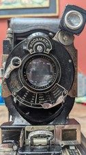 Kodak No 3A Autographic Special Model B Folding Camera 170mm f6.3 AS IS picture