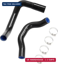 ALMULOO Black Radiator Hose Kit Compatible with 1971-1988 Chevrolet Chevy picture