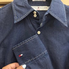 Tommy-hilfiger Men's Navy and Blue Shirt picture