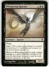 Whispering Specter 77 Uncommon New Phyrexia Magic: The Gathering Near Mint picture