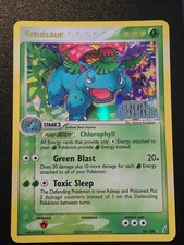 Venusaur 28/100 Reverse Holo EX Crystal Guardians 2006 Pokemon Card NM picture