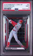 2019 Panini National Convention Gold Packs 52 Shohei Ohtani PSA 9 Low Pop picture