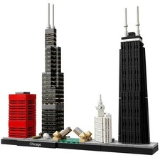 ARCHITECTURE: Chicago (21033) - Complete Bricks -New Sealed Retired set USA picture